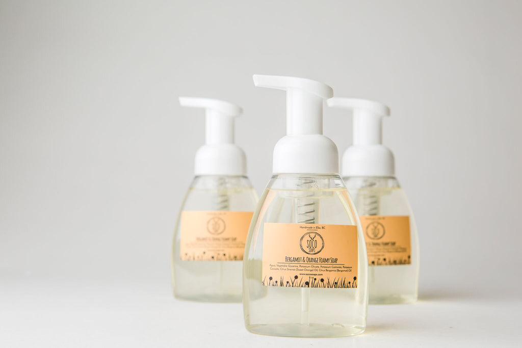 Bergamot+Orange Foamy Soap 8oz