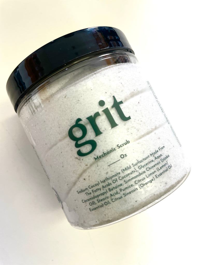 Grit. Dirty hand super scrub