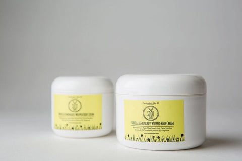 Vanilla+Lemongrass Whipped Body Cream