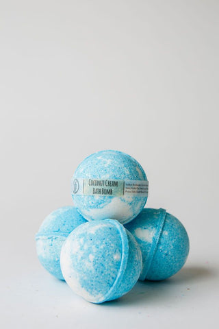 Coconut Cream Bath Bomb